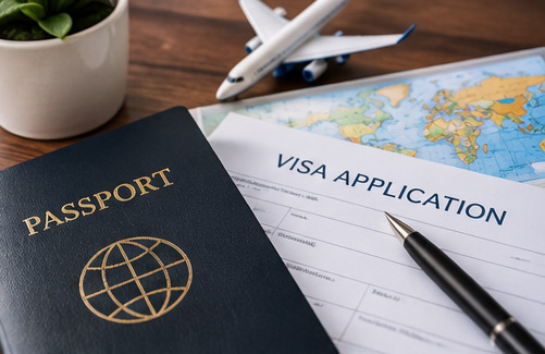 Visa assistance